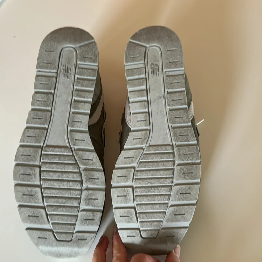 New Balance Men's Green and Gray Trainers 996 SIZE 8 - Picture 4 of 8